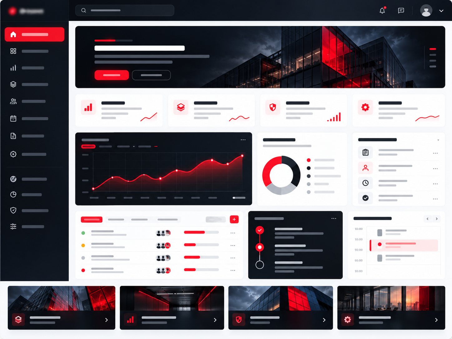 Custom web applications